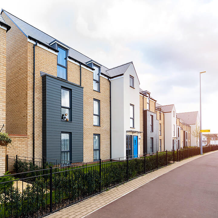 Example of Newly-built-3-story-apartment that will be subject to residential ground rent