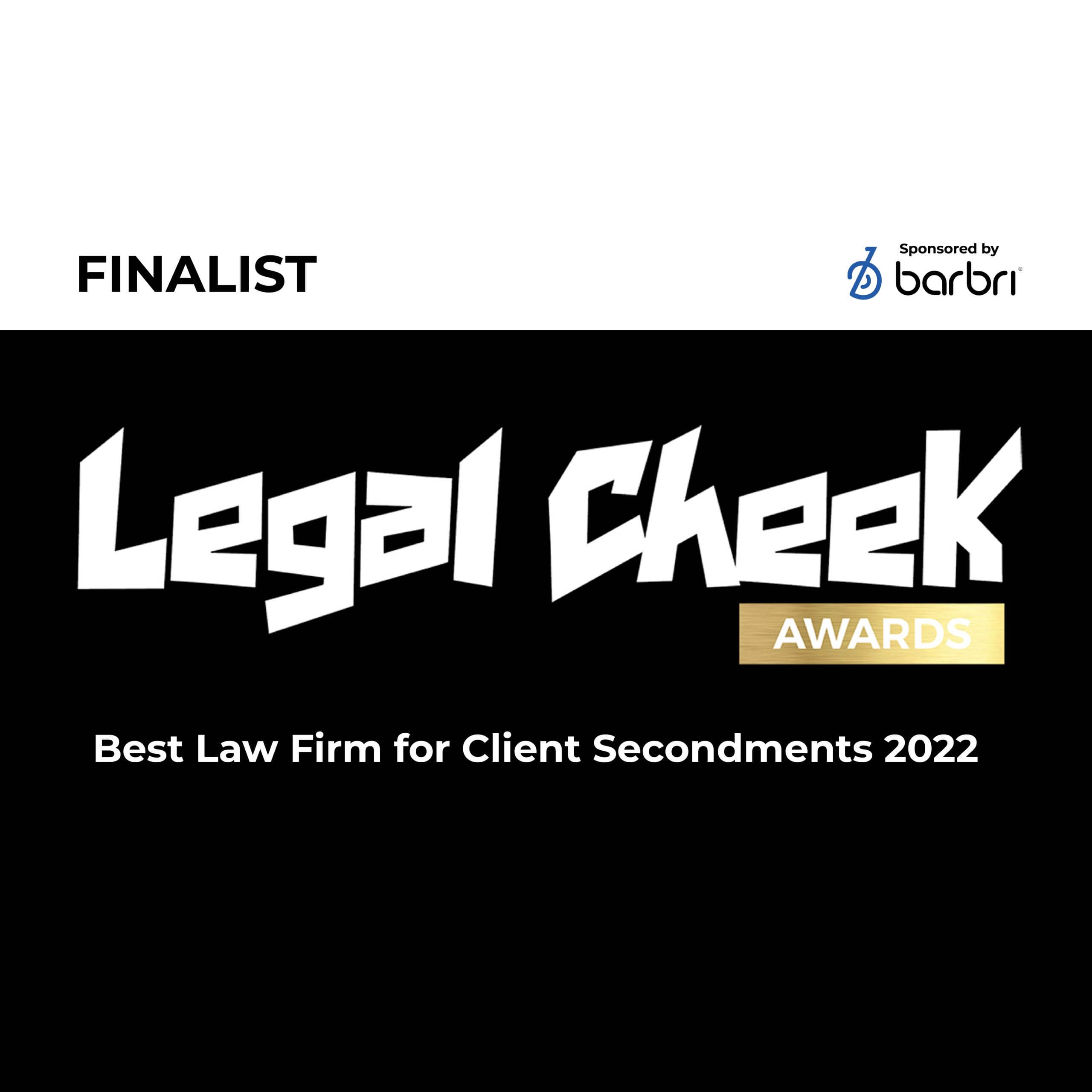 Legal Cheek Awards Shortlist Logo