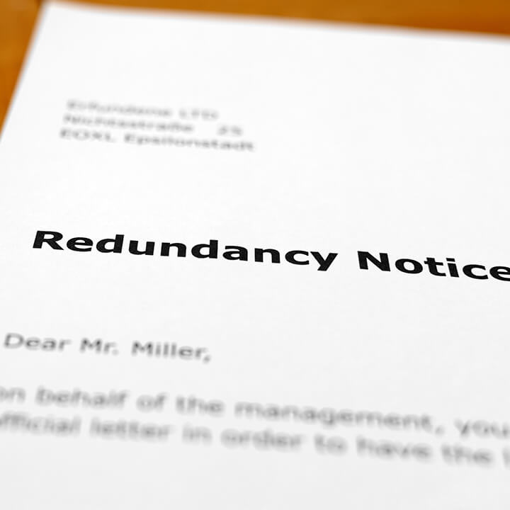 Redundancy-notice